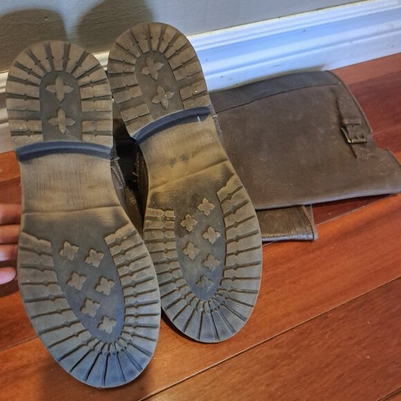 Beautiful Brown Leather boots - Like new - Wide calf - sz: 8.5 - Call it spring - Picture 4 of 4